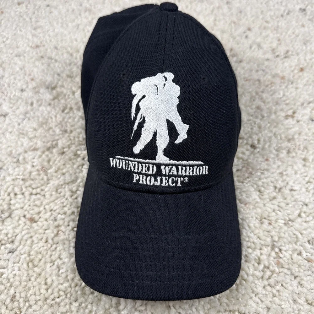 Wounded Warrior Project Under Armour Hat Fitted L-XL Black